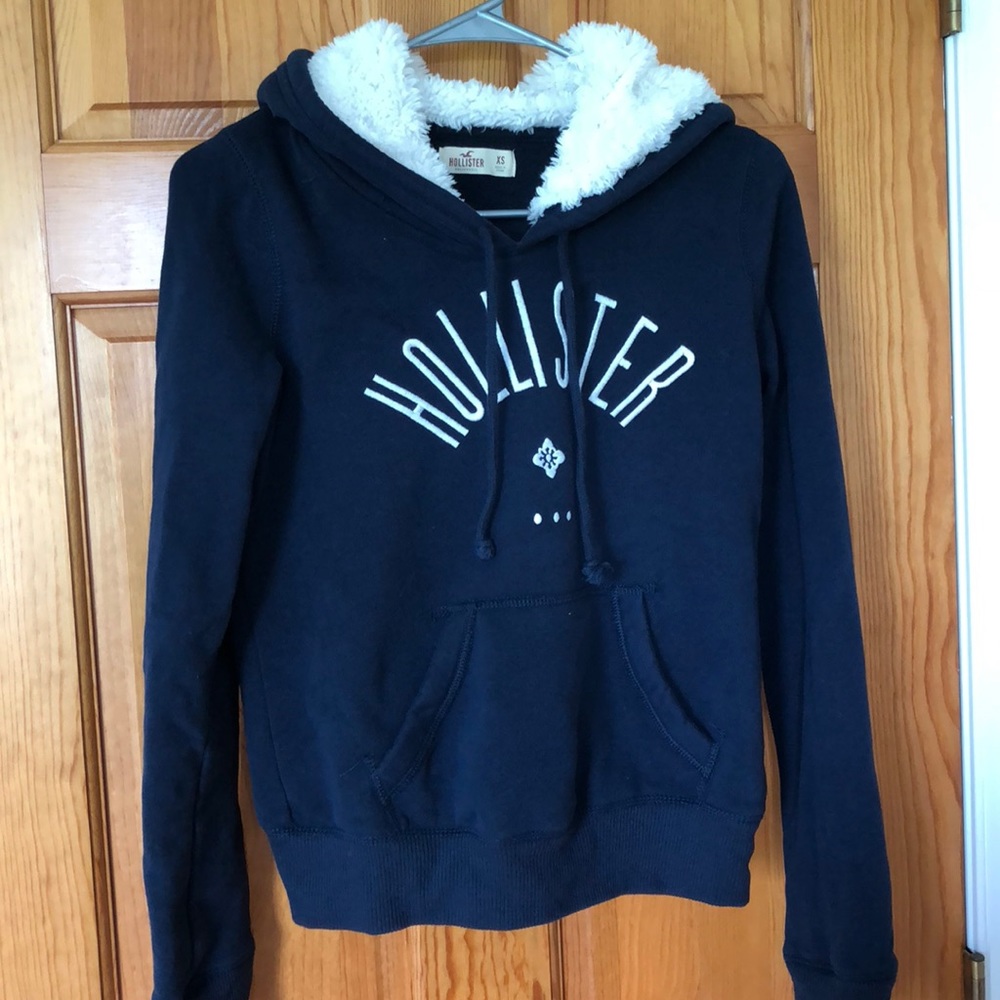 Sherpa lined hoodie